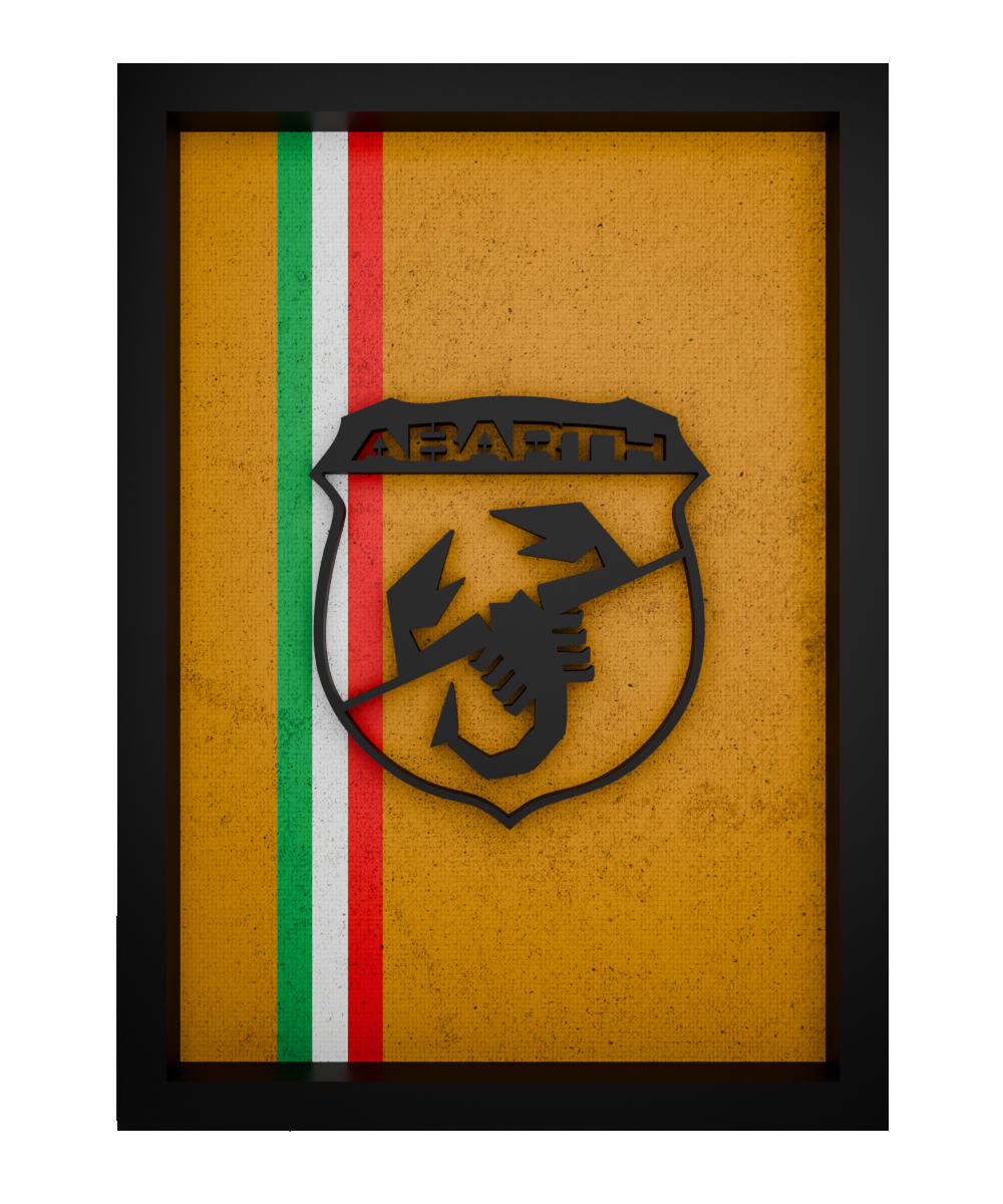 Quadro LAYERD. Abarth